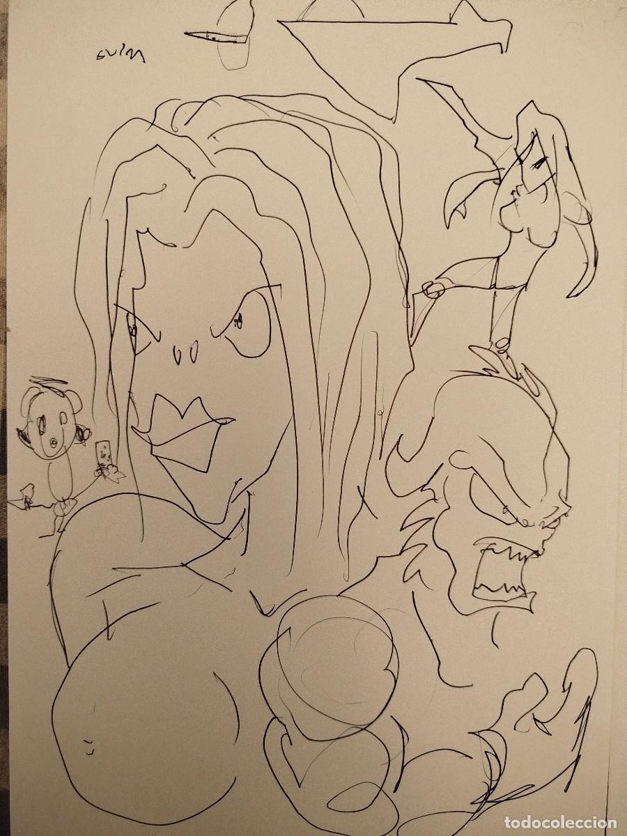 Arte: Dibujo original a tinta - Foto 1