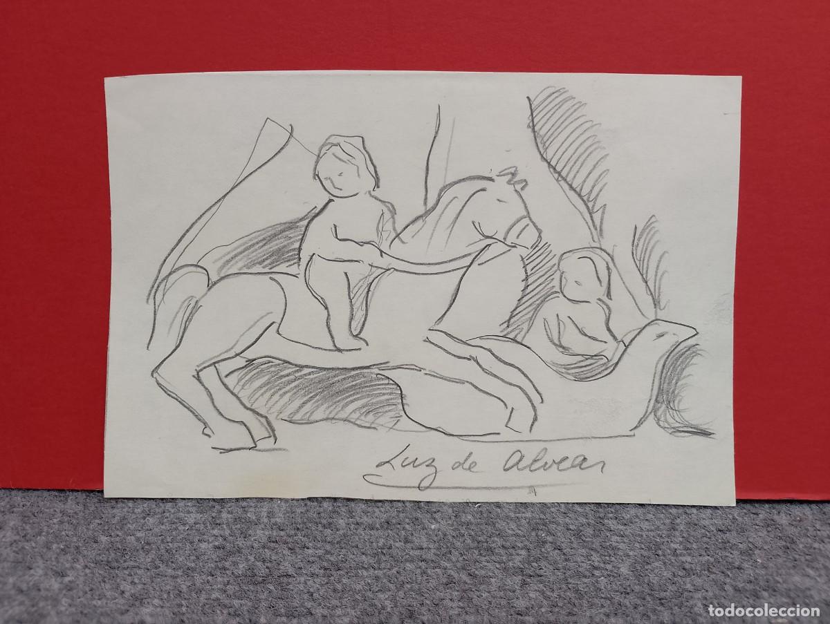 Arte: DIBUJO LUZ DE ALVEAR - Foto 1