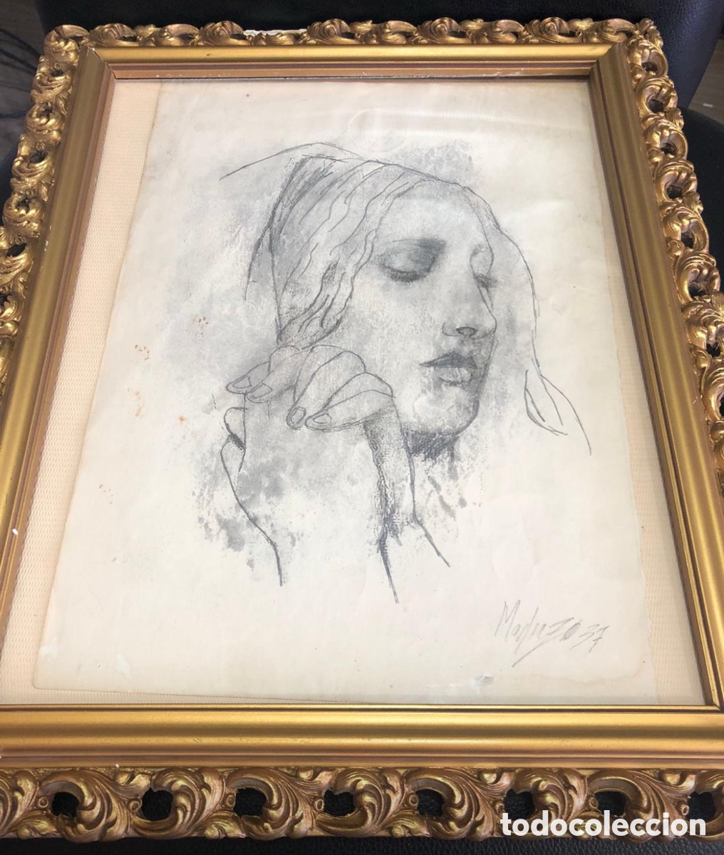 Arte: Dibujo del pintor Madrazo - Foto 1