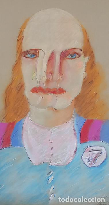 Arte: Jos&eacute; Emilio Ant&oacute;n (Burgos, 1947). &ldquo;Noble tarkiano melanc&oacute;lico&rdquo;, 1982. Obra &uacute;nica