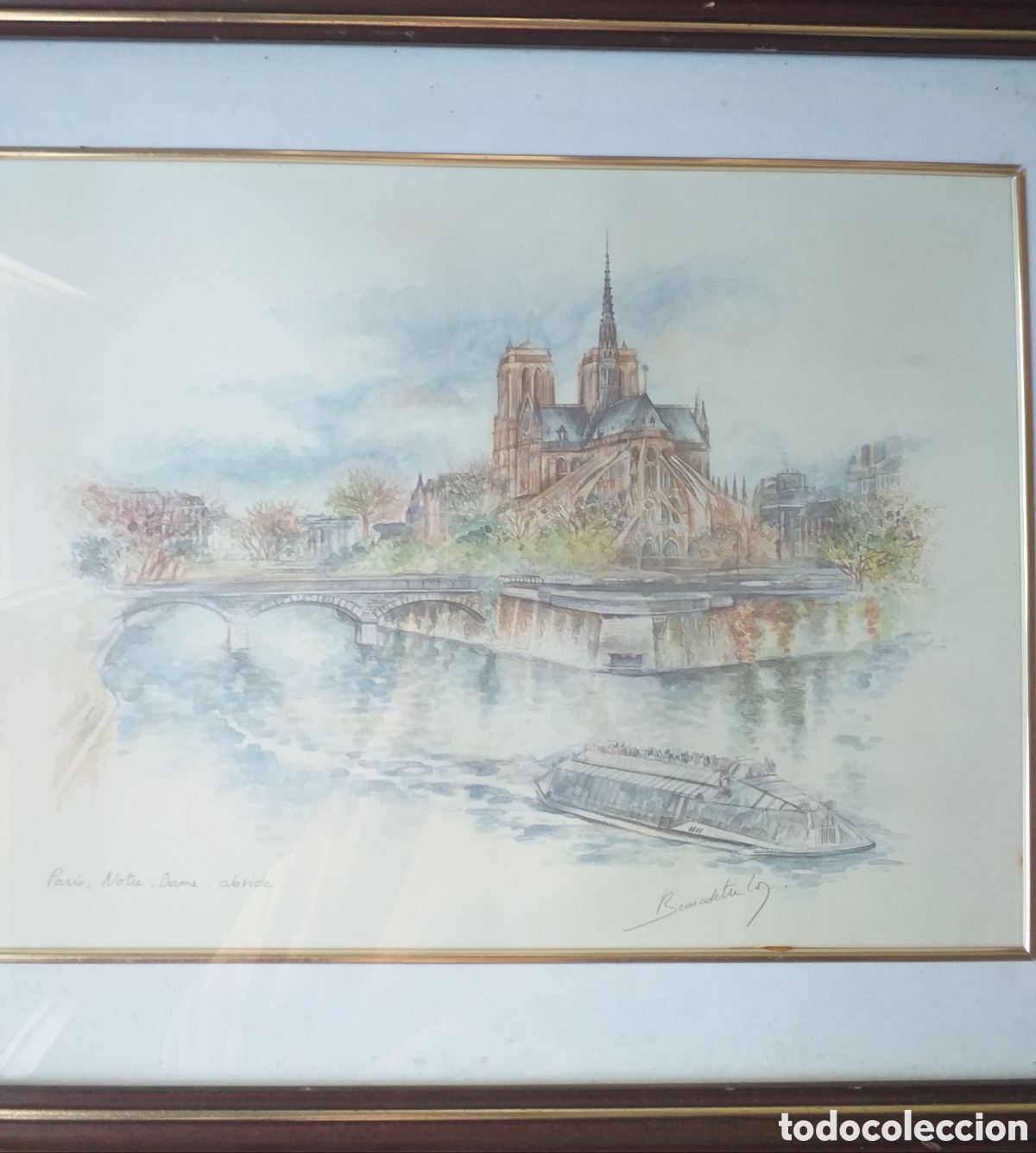Arte: Cuadro Notre Dame en Lapiz - Foto 6