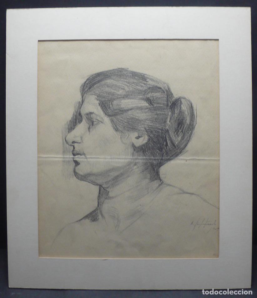 Arte: DIBUJO ORIGINAL A LAPICERO - Foto 1