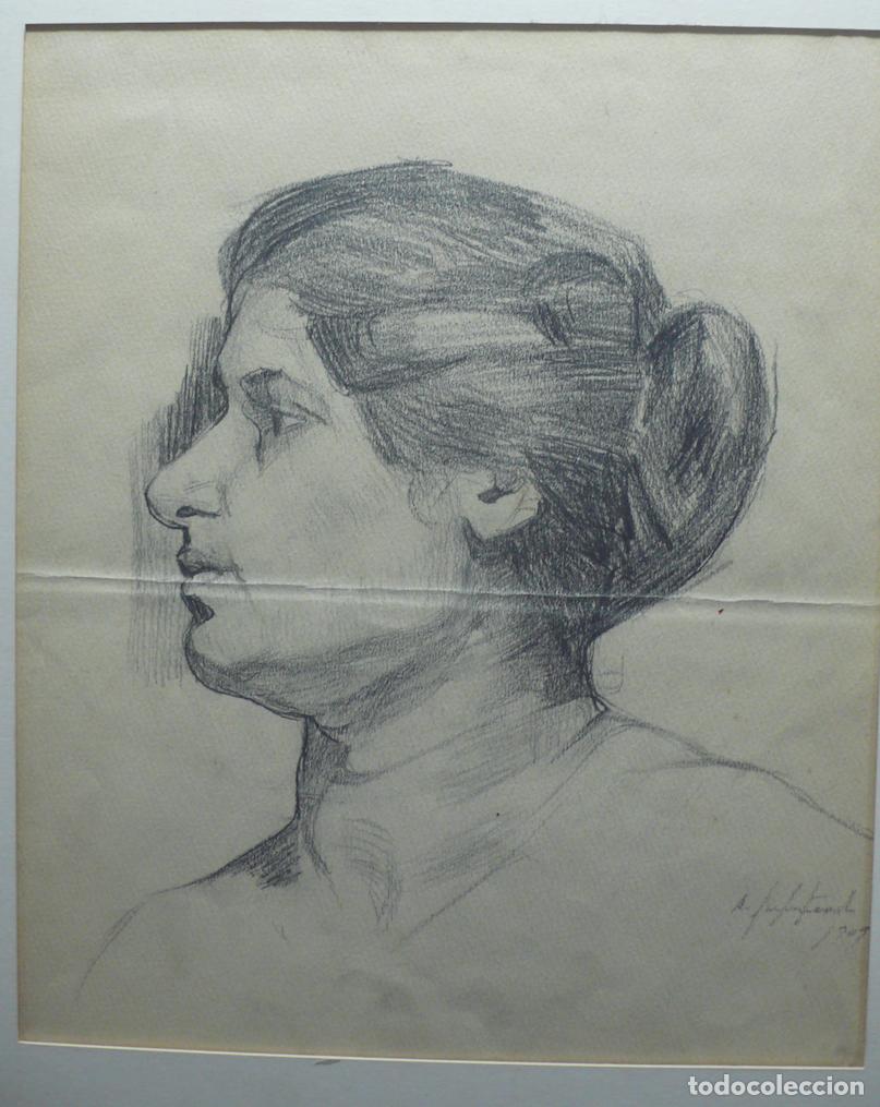 Arte: DIBUJO ORIGINAL A LAPICERO - Foto 2