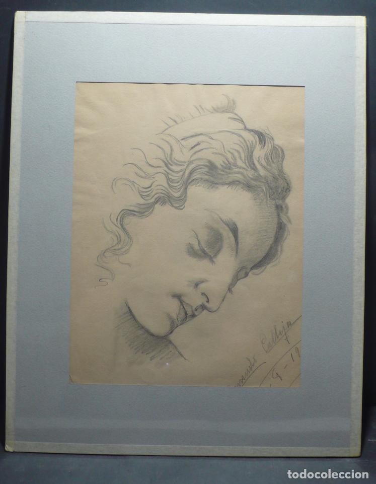 Arte: DIBUJO ORIGINAL A LAPICERO - Foto 1