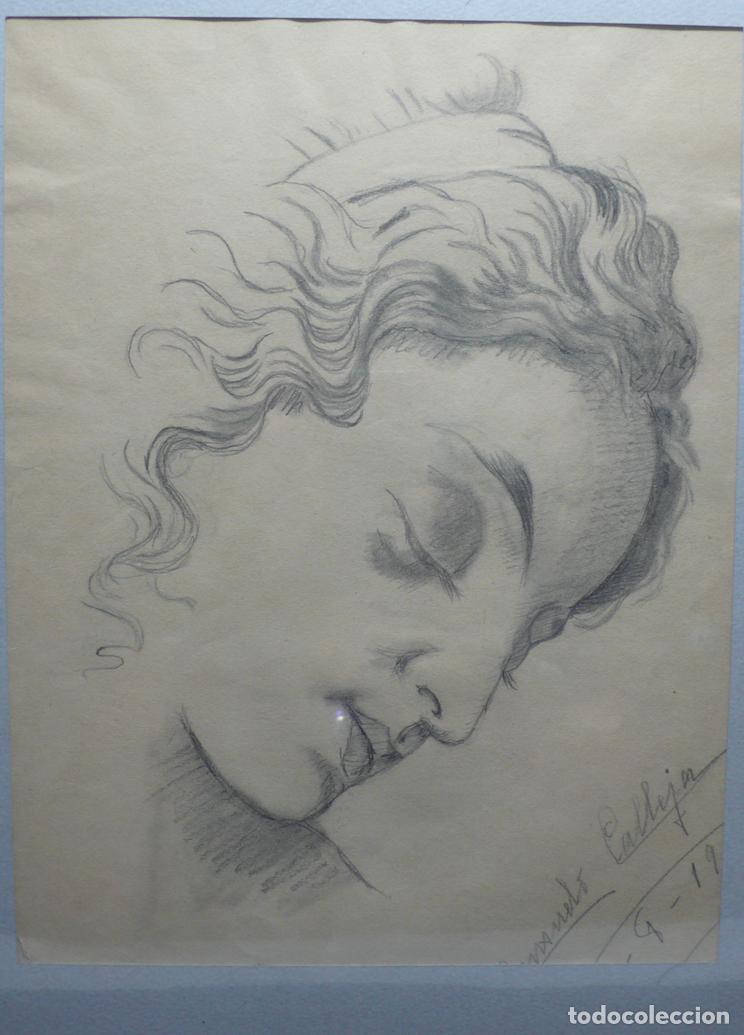 Arte: DIBUJO ORIGINAL A LAPICERO - Foto 2