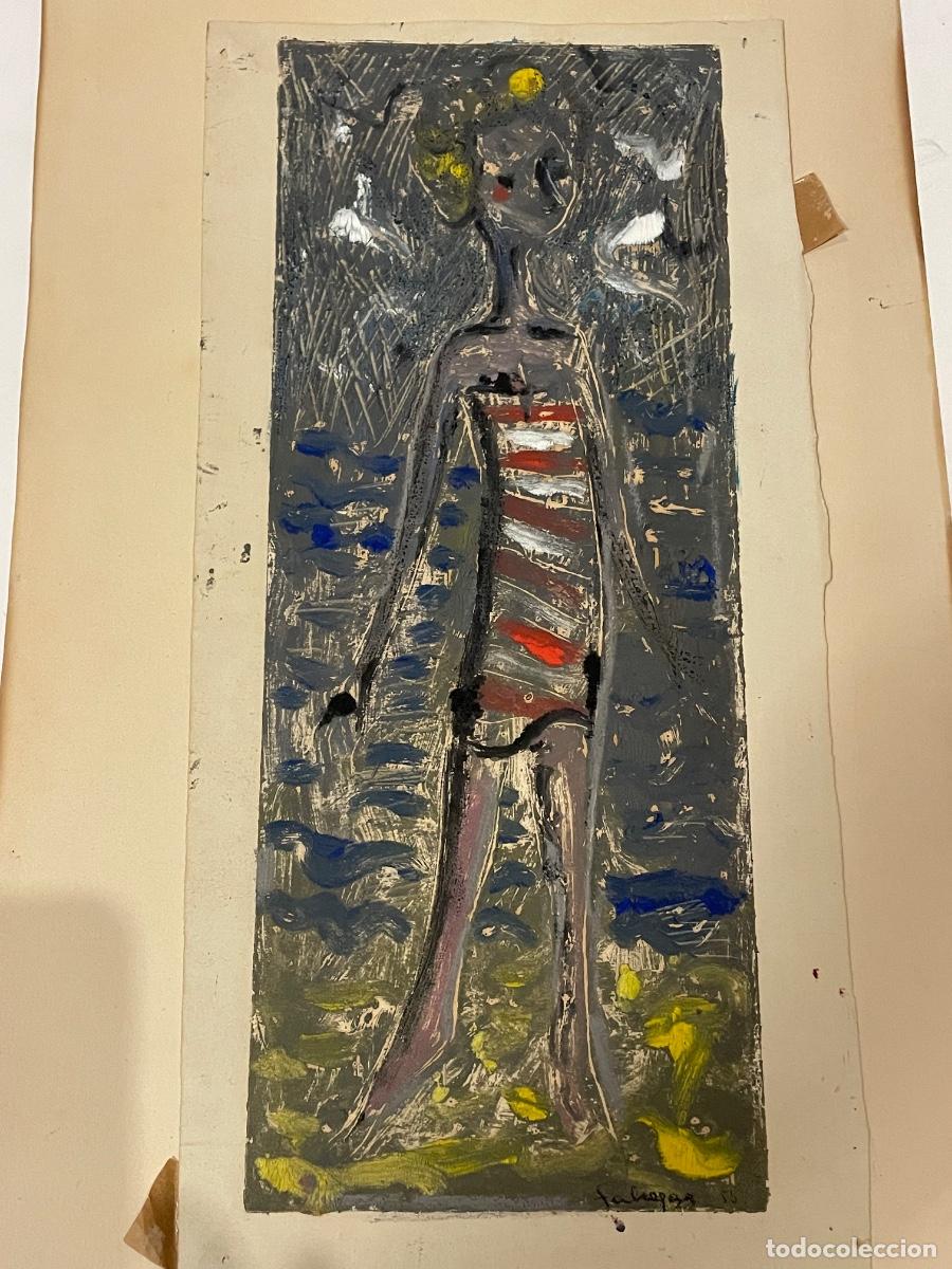 Art: ANTIGUA PINTURA - FRANCISCO FABREGAS PUJADAS - BARCELONA 1898- BUENOS AIRES 1992- TECNICA MIXTA SOBR