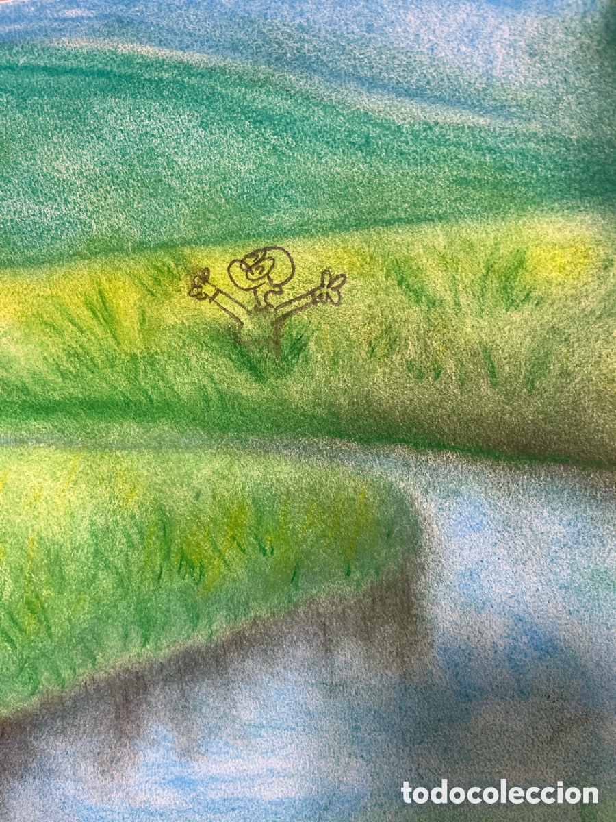 Arte: Dibujo original al pastel - UPL 2005 - Din A3 - Foto 1