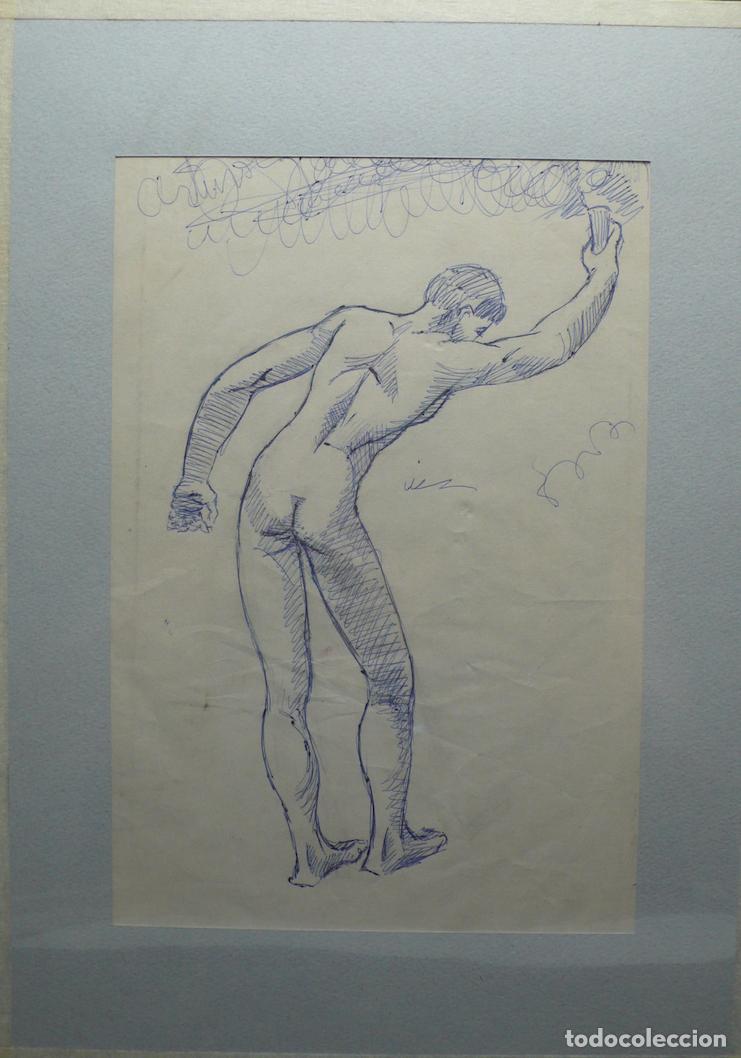Arte: DIBUJO ORIGINAL TINTA - Foto 1