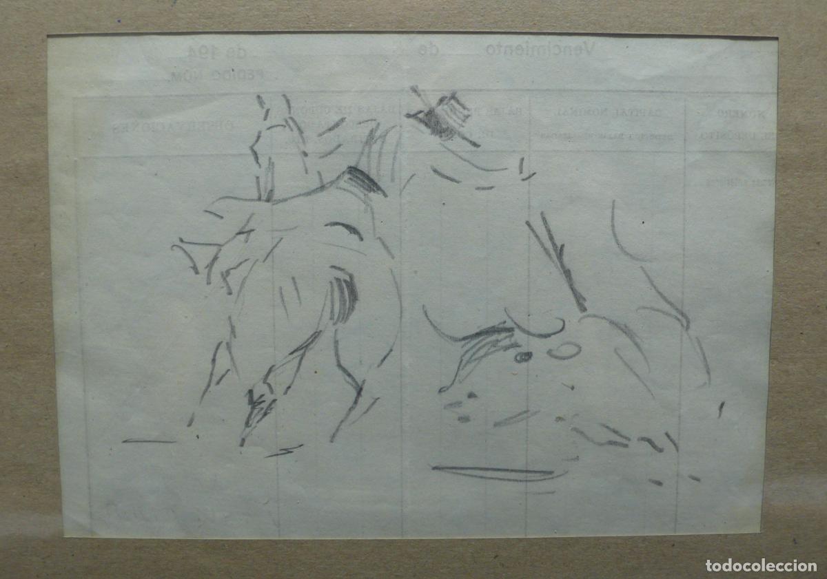 Arte: DIBUJO ORIGINAL A LAPICERO - Foto 2