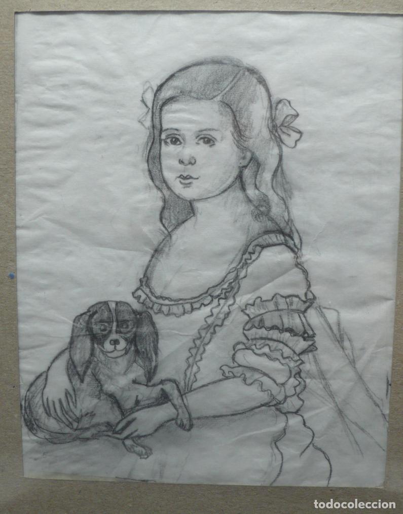 Arte: DIBUJO ORIGINAL A LAPICERO - Foto 2