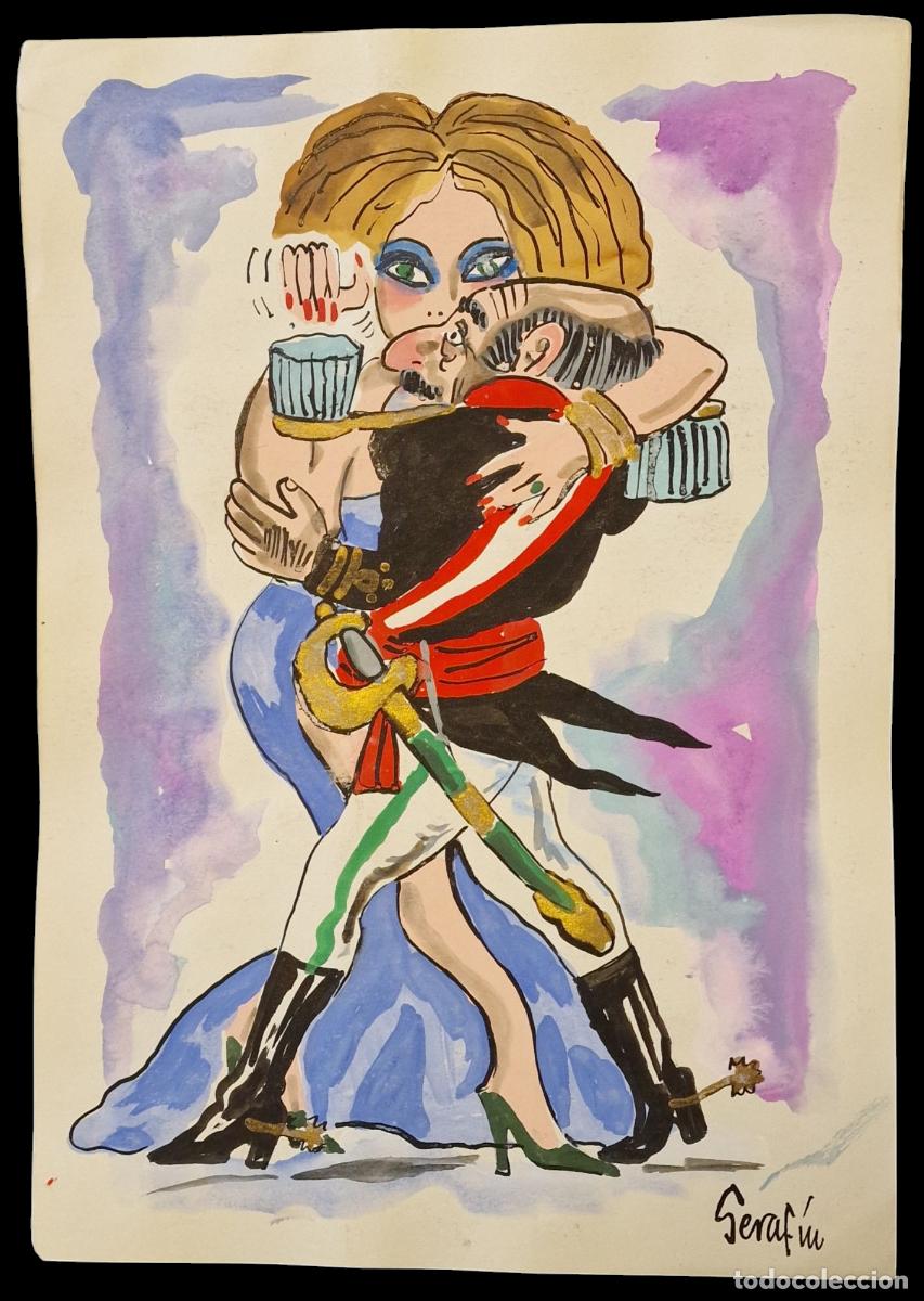 Arte: DIBUJO DE SERAFIN ROJO - Foto 1