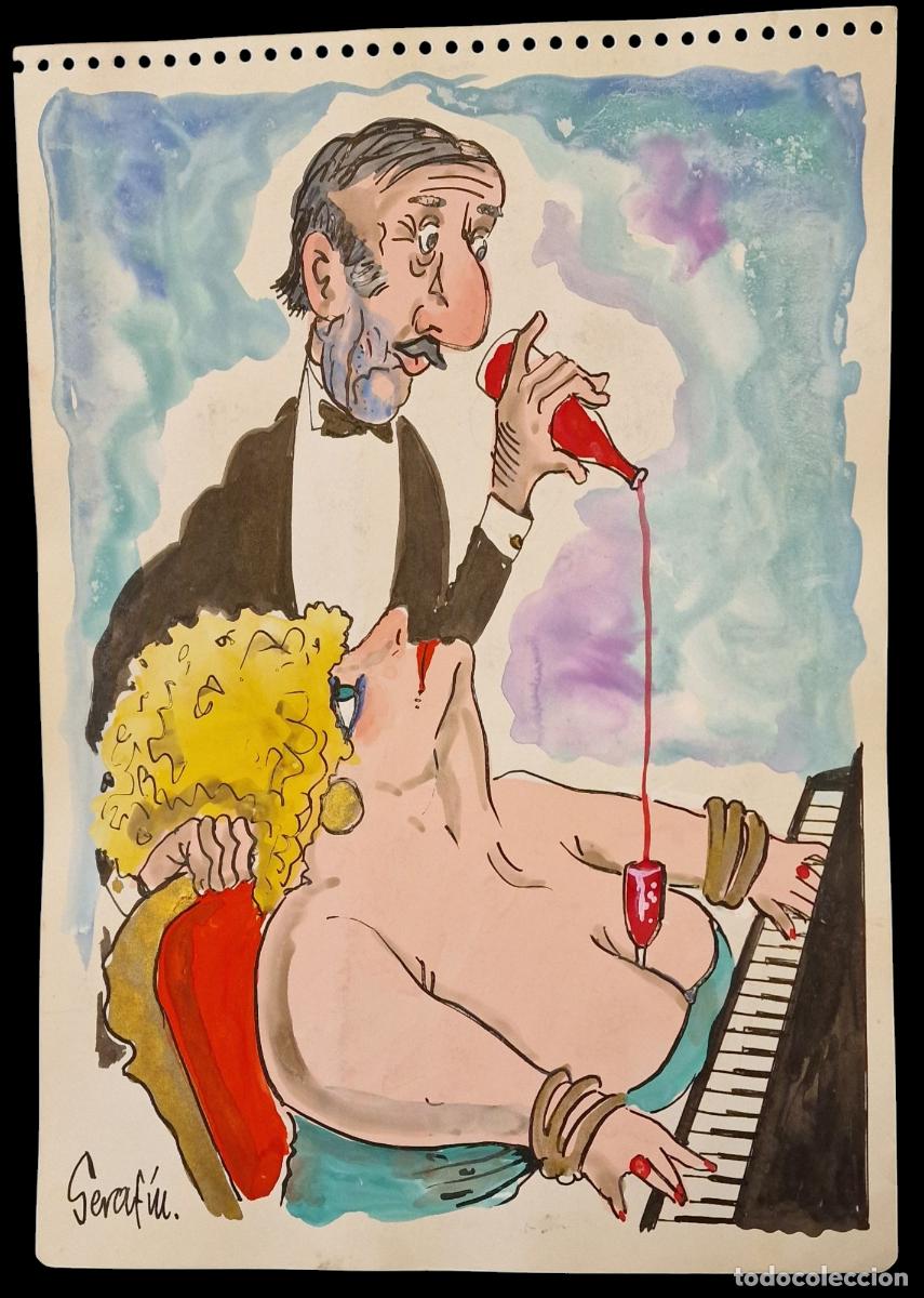 Arte: DIBUJO DE SERAFIN ROJO - Foto 1