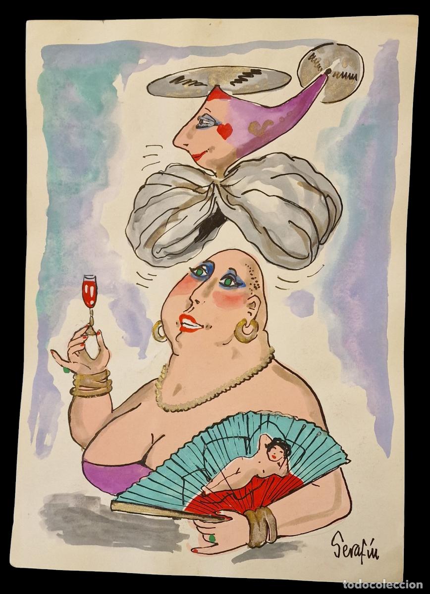 Arte: DIBUJO DE SERAFIN ROJO - Foto 1