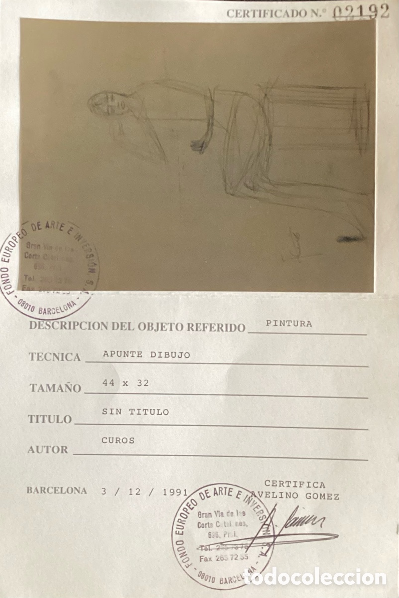 Arte: &ldquo; SIN T&Iacute;TULO &ldquo; DE JORDI CUROS - Foto 2