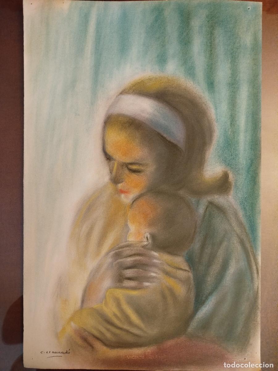 Arte: Dibujo original retro - Foto 1