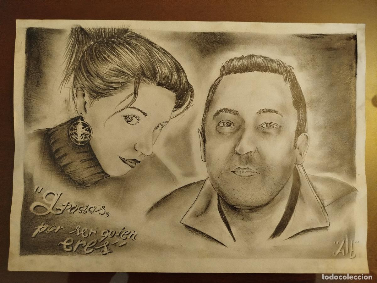 Arte: Dibujo original retro - Foto 1