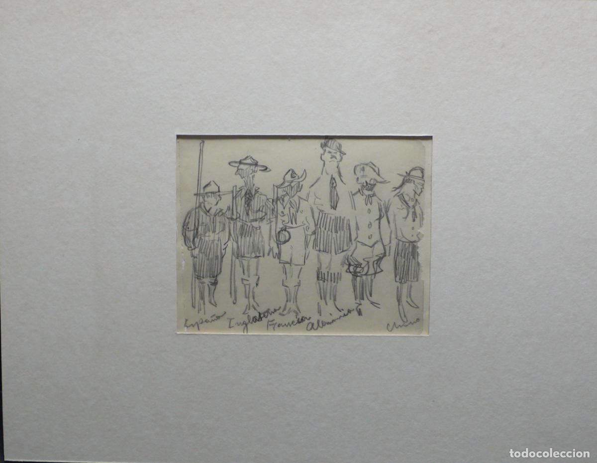 Arte: DIBUJO ORIGINAL A LAPICERO - Foto 1