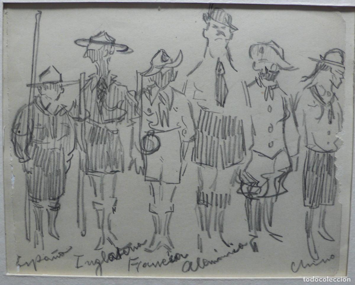Arte: DIBUJO ORIGINAL A LAPICERO - Foto 2