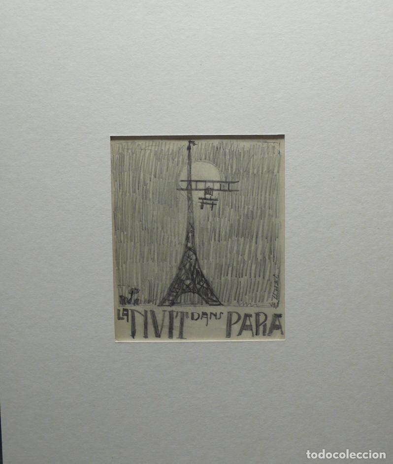 Arte: DIBUJO ORIGINAL A LAPICERO - Foto 1