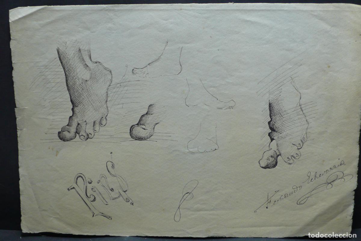 Arte: DIBUJO ORIGINAL TINTA - Foto 1