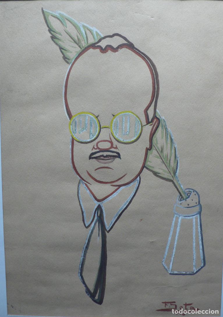Arte: DIBUJO ORIGINAL A GOUACHS - Foto 2
