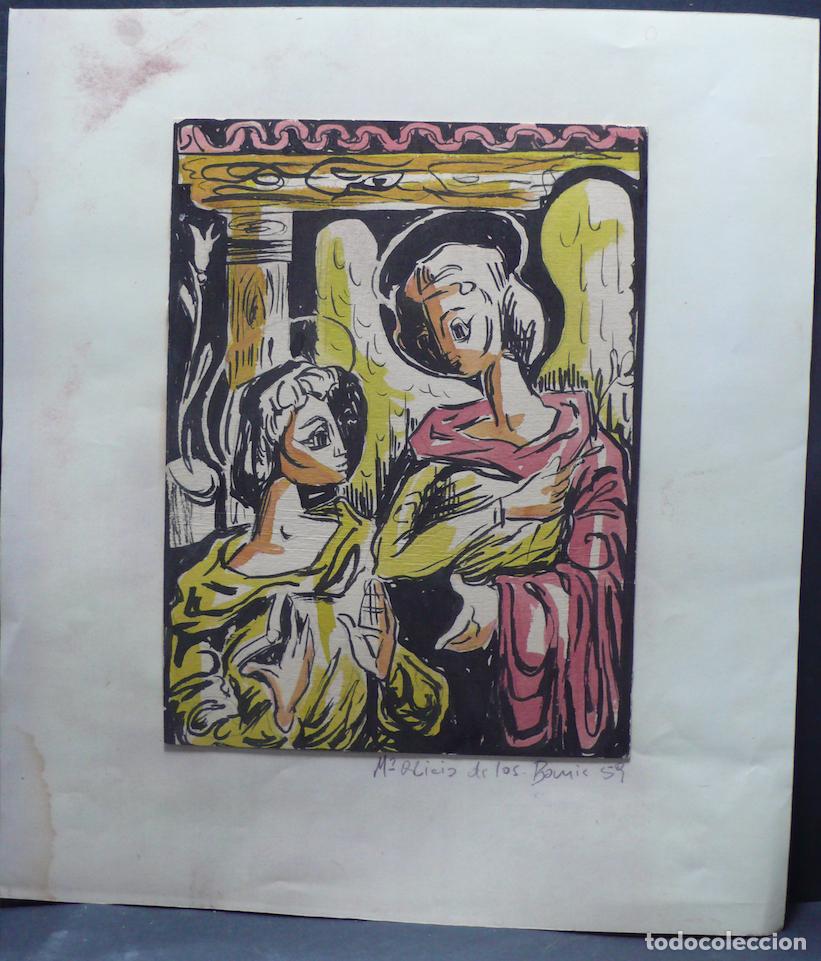 Arte: DIBUJO ORIGINAL IMPRESO - Foto 1