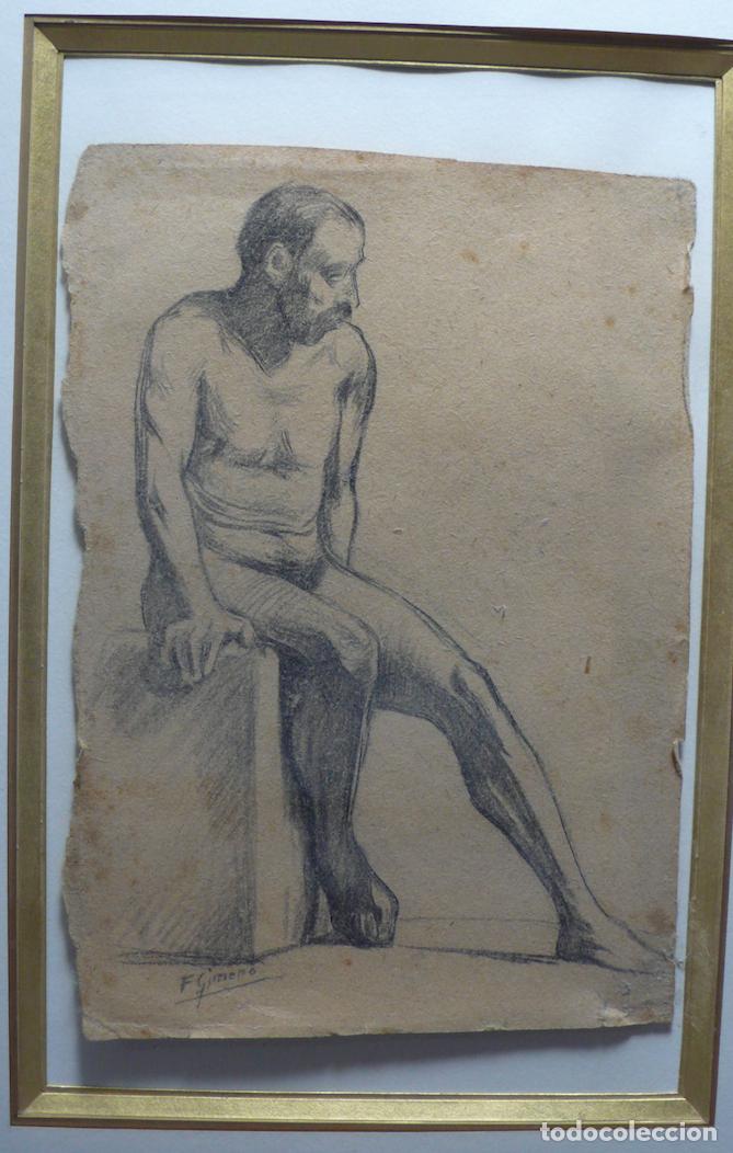 Arte: DIBUJO ORIGINAL A LAPICERO - Foto 2