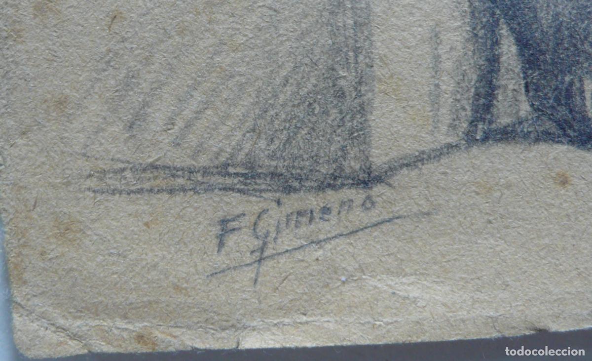 Arte: DIBUJO ORIGINAL A LAPICERO - Foto 3