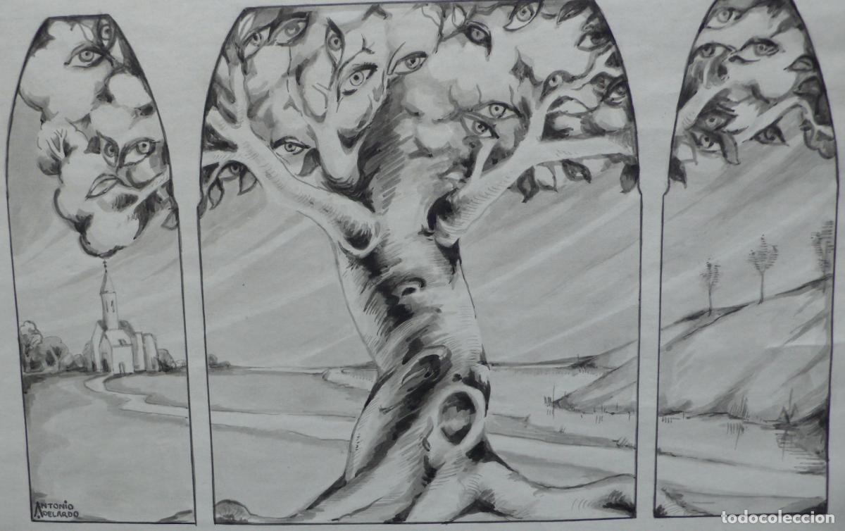 Arte: DIBUJO ORIGINAL TINTA - Foto 2