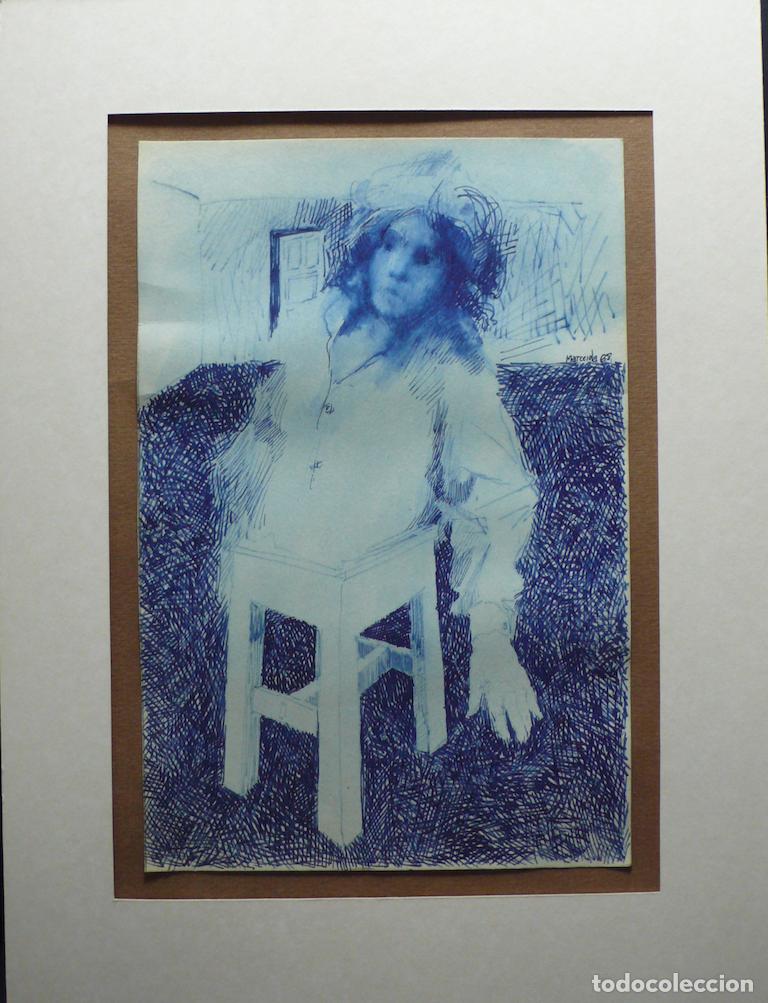 Arte: DIBUJO ORIGINAL TINTA - Foto 1