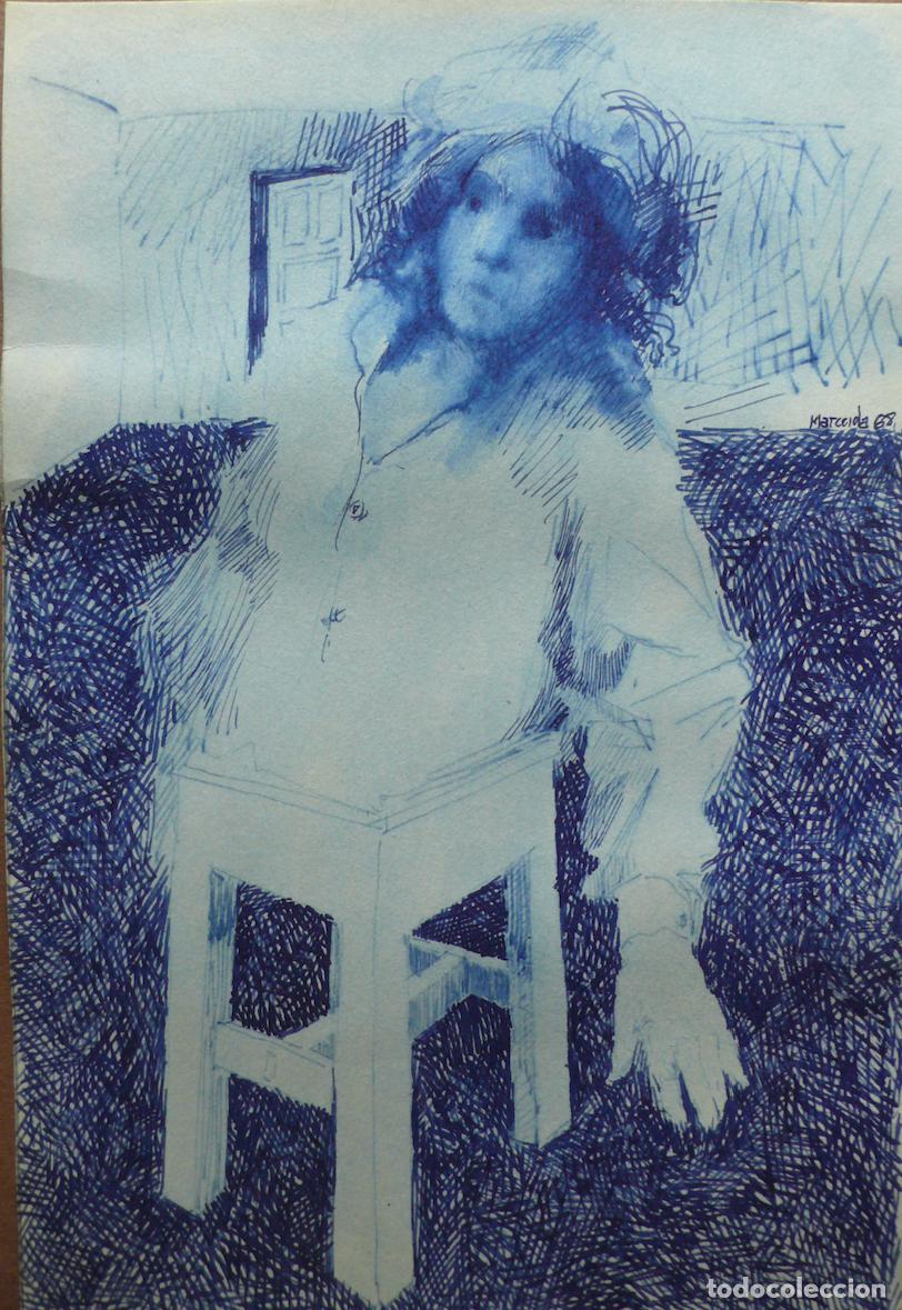 Arte: DIBUJO ORIGINAL TINTA - Foto 2