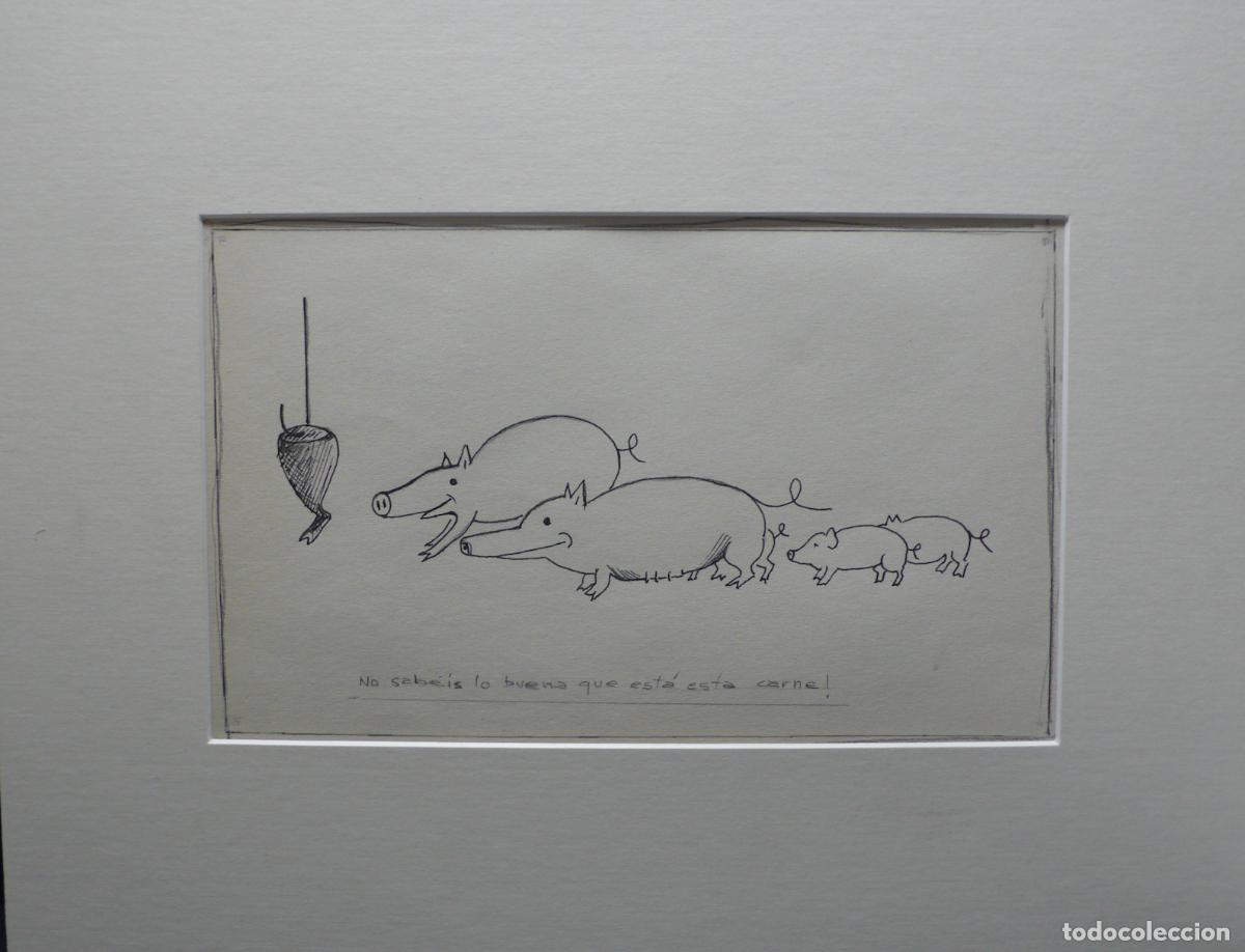 Arte: DIBUJO ORIGINAL TINTA - Foto 1