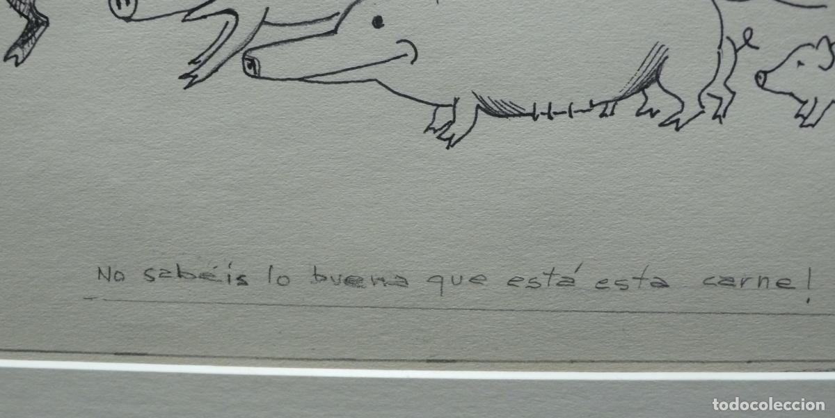 Arte: DIBUJO ORIGINAL TINTA - Foto 3