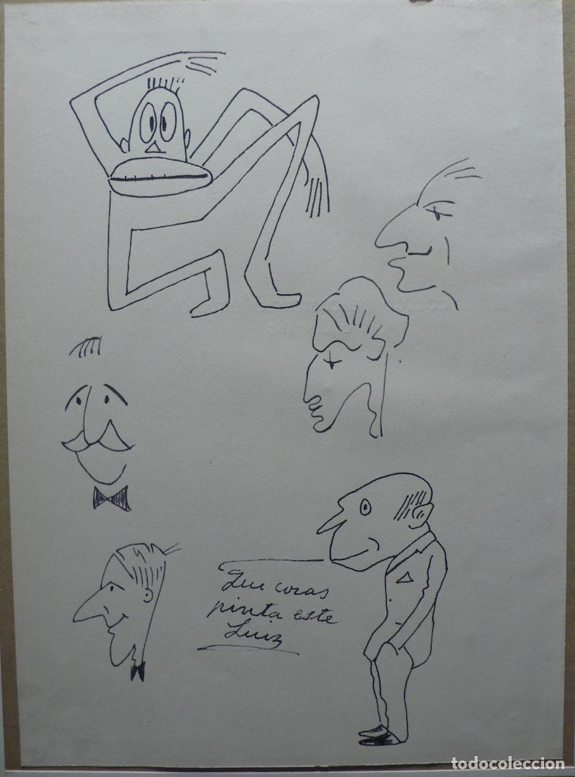 Arte: DIBUJO ORIGINAL TINTA - Foto 2