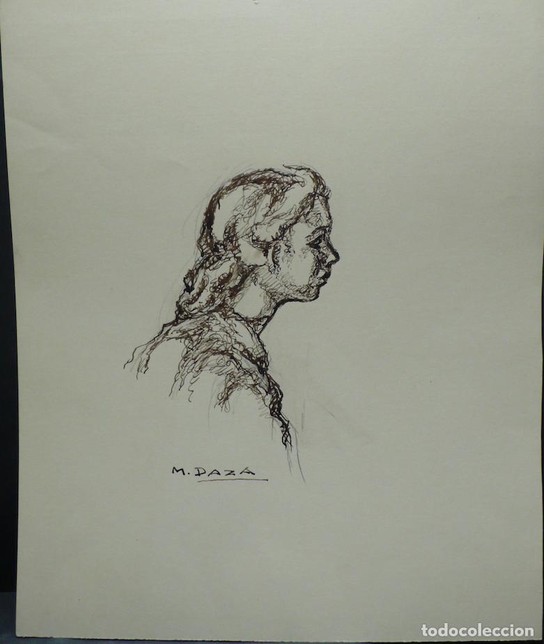 Arte: DIBUJO ORIGINAL TINTA - Foto 1