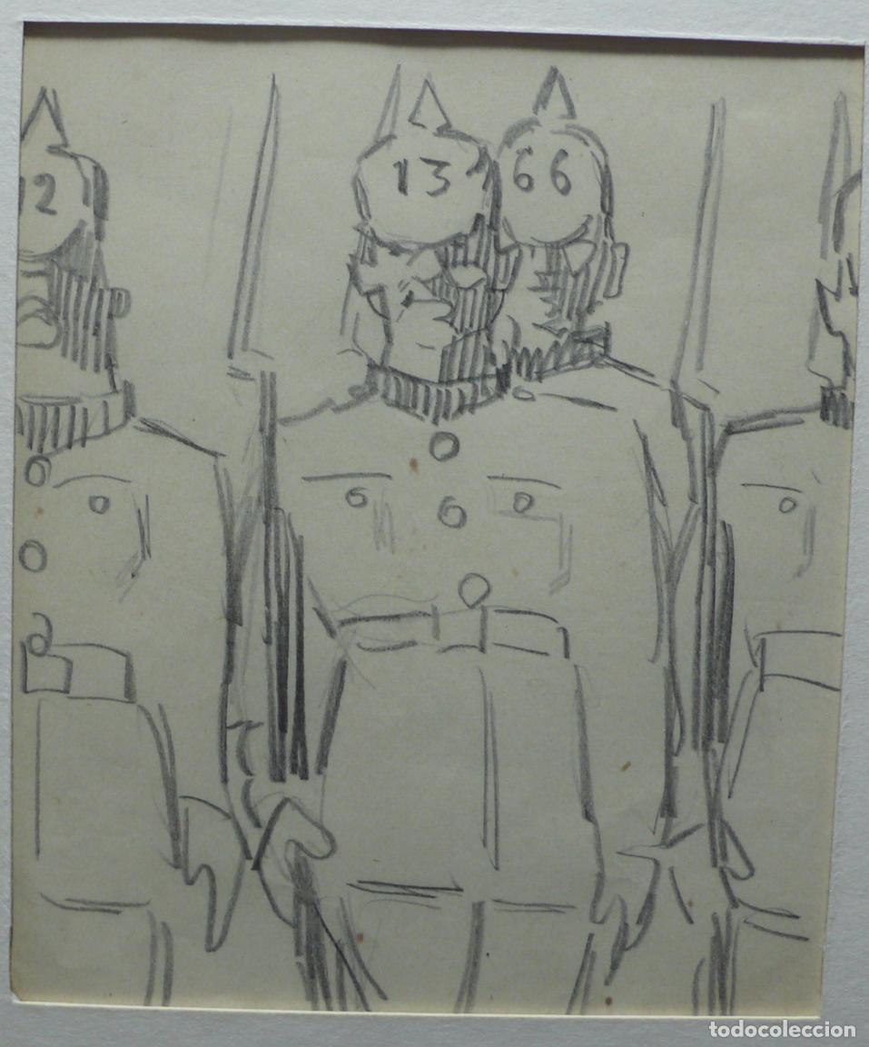 Arte: DIBUJO ORIGINAL A LAPICERO - Foto 3