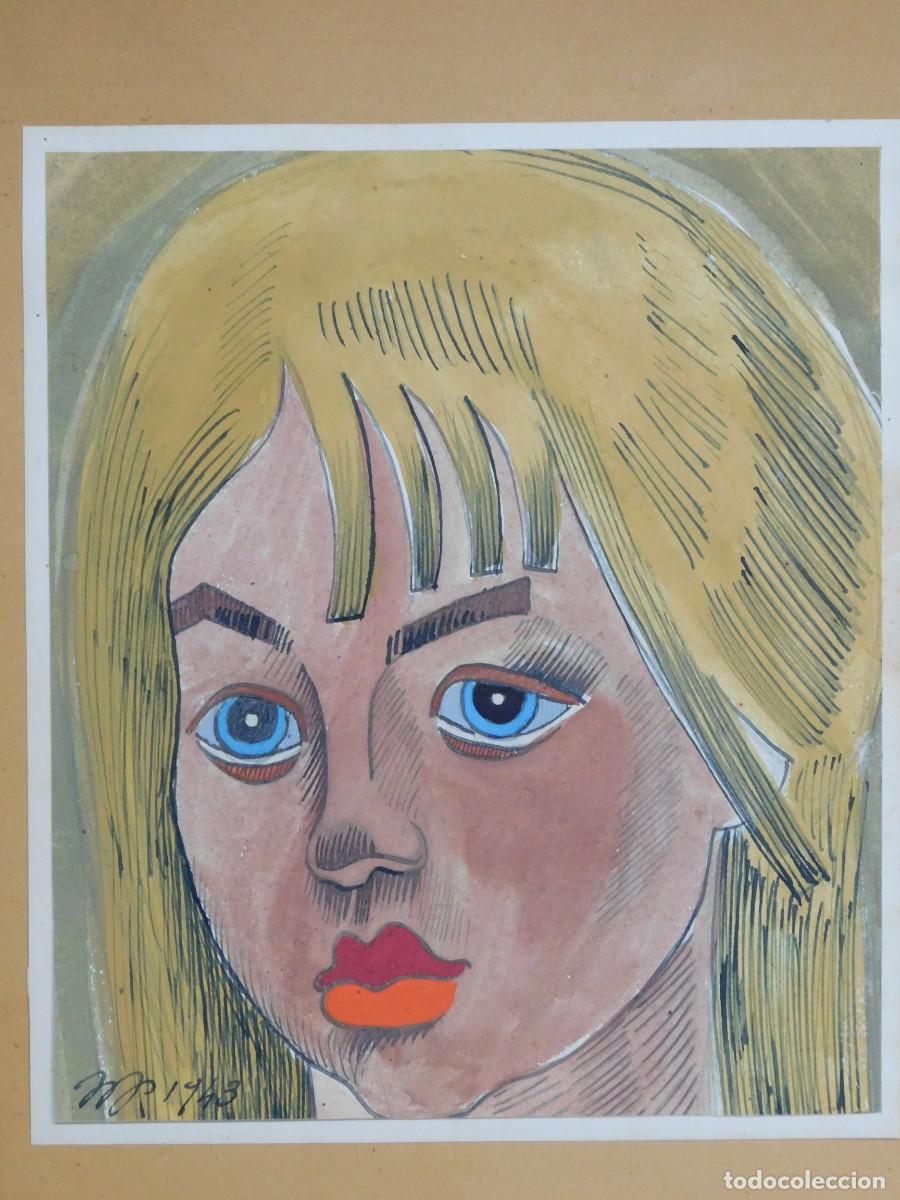 Arte: DIBUJO RETRATO - WITOLD JANUSZEWSKI - Foto 1