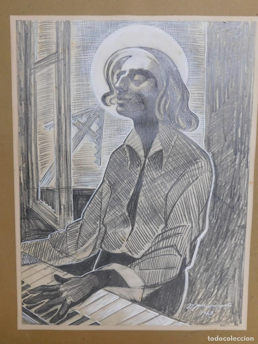 Arte: DIBUJO A LAPIZ - WITOLD JANUSZEWSKI - Foto 1