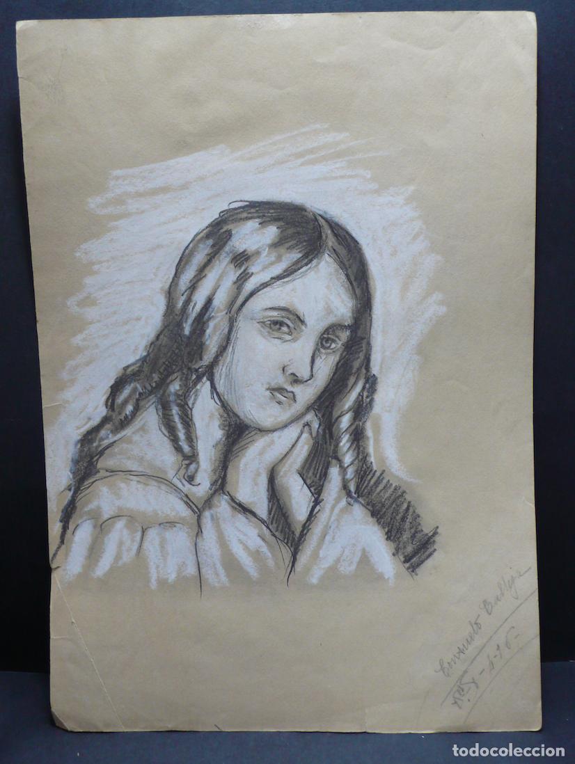 Arte: DIBUJO ORIGINAL A LAPICERO - Foto 1