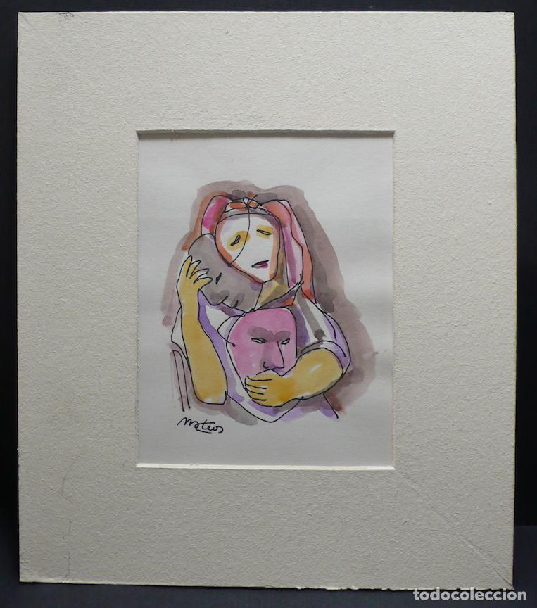 Arte: DIBUJO ORIGINAL TINTA - Foto 1