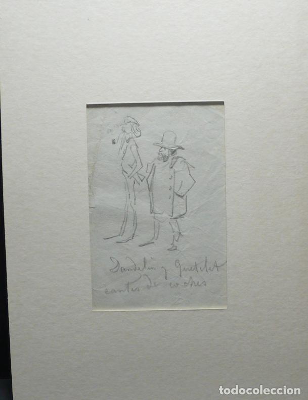 Arte: DIBUJO ORIGINAL A LAPICERO - Foto 1