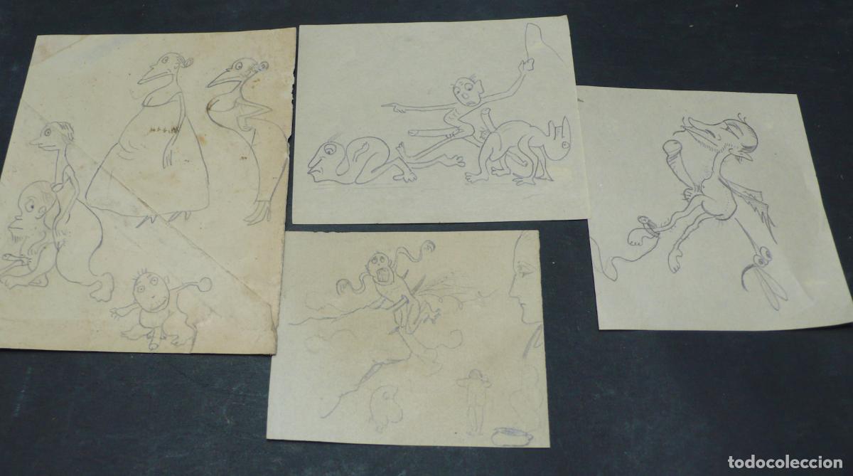 Arte: DIBUJO ORIGINAL A LAPICERO - Foto 1