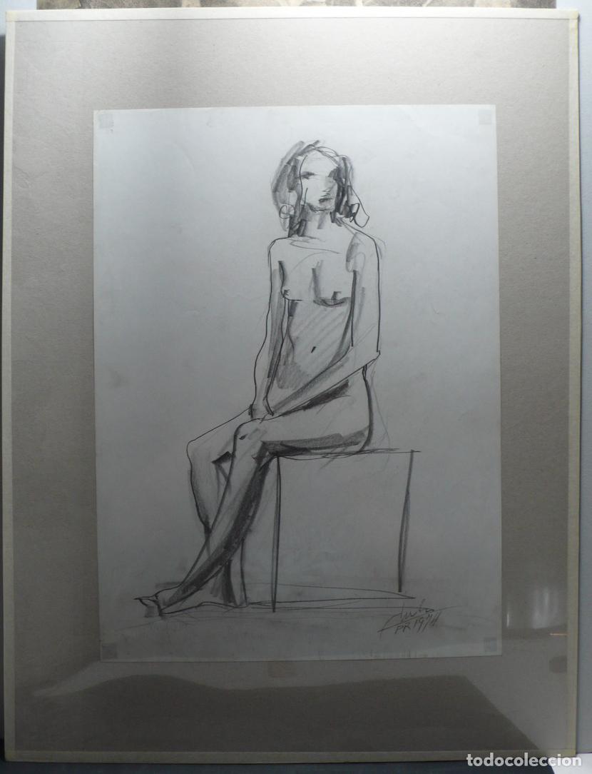 Arte: DIBUJO ORIGINAL A LAPICERO - Foto 1