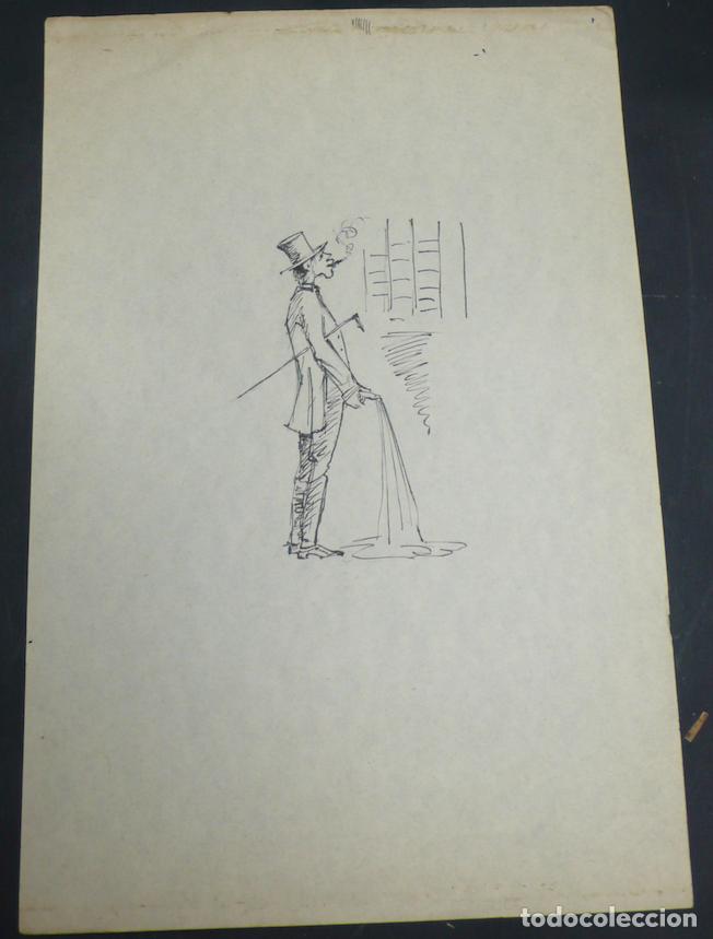 Arte: DIBUJO ORIGINAL TINTA - Foto 1