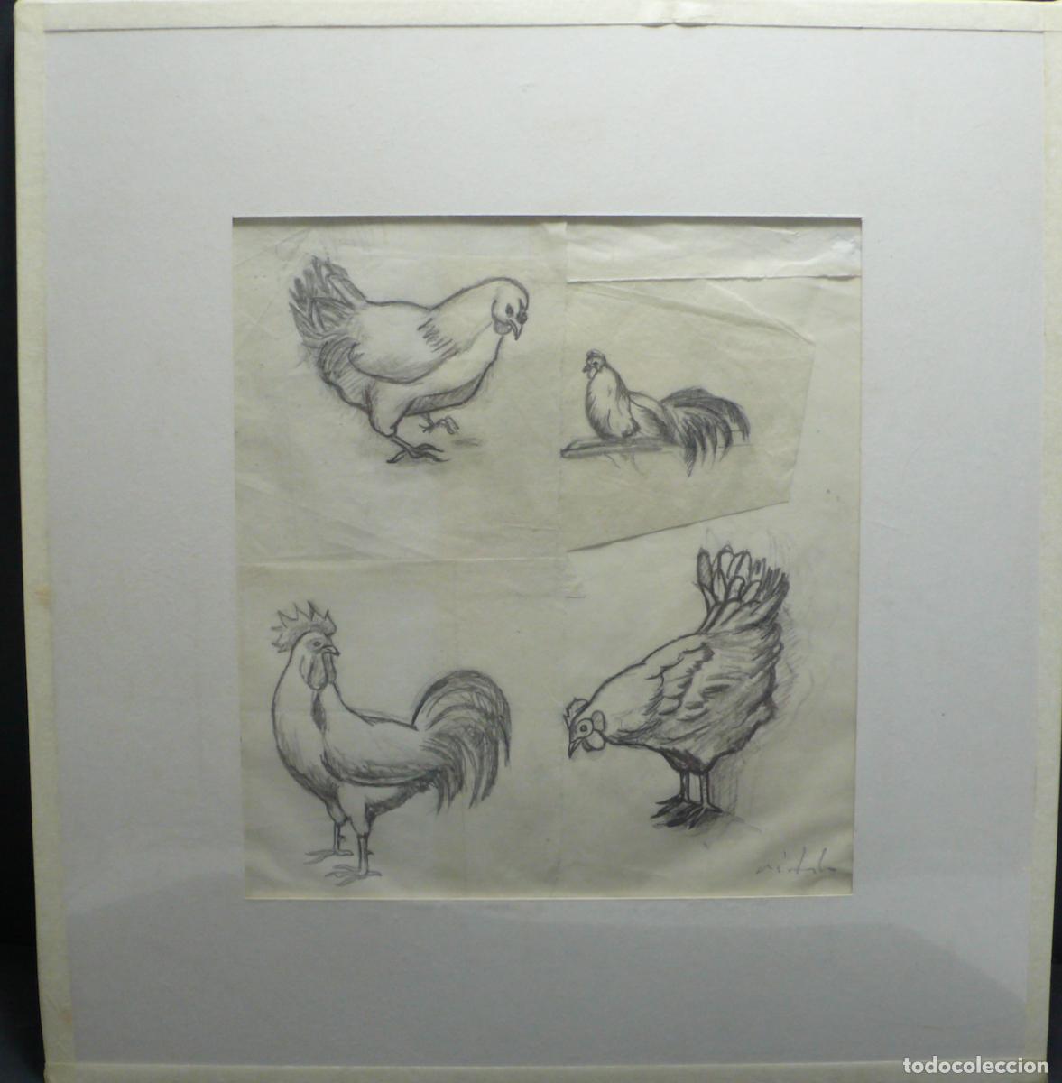 Arte: DIBUJO ORIGINAL A LAPICERO - Foto 1