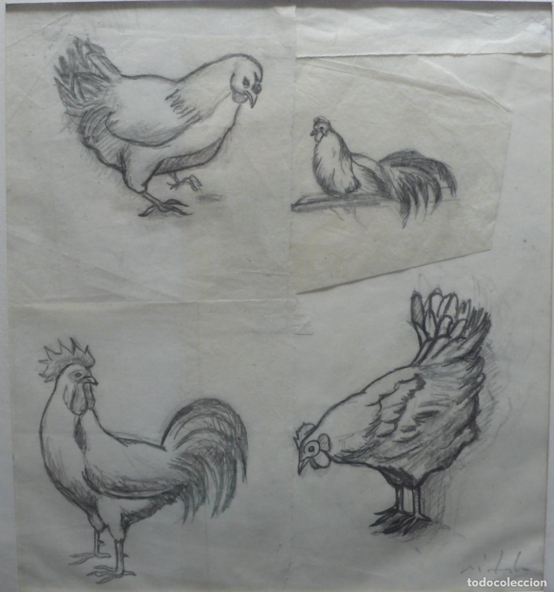 Arte: DIBUJO ORIGINAL A LAPICERO - Foto 2