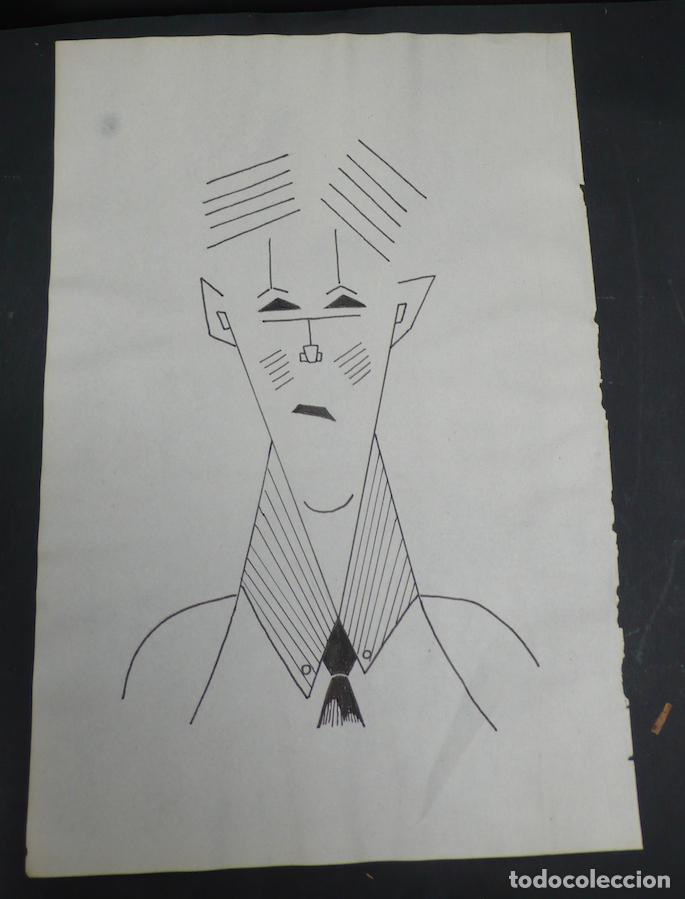 Arte: DIBUJO ORIGINAL TINTA - Foto 1