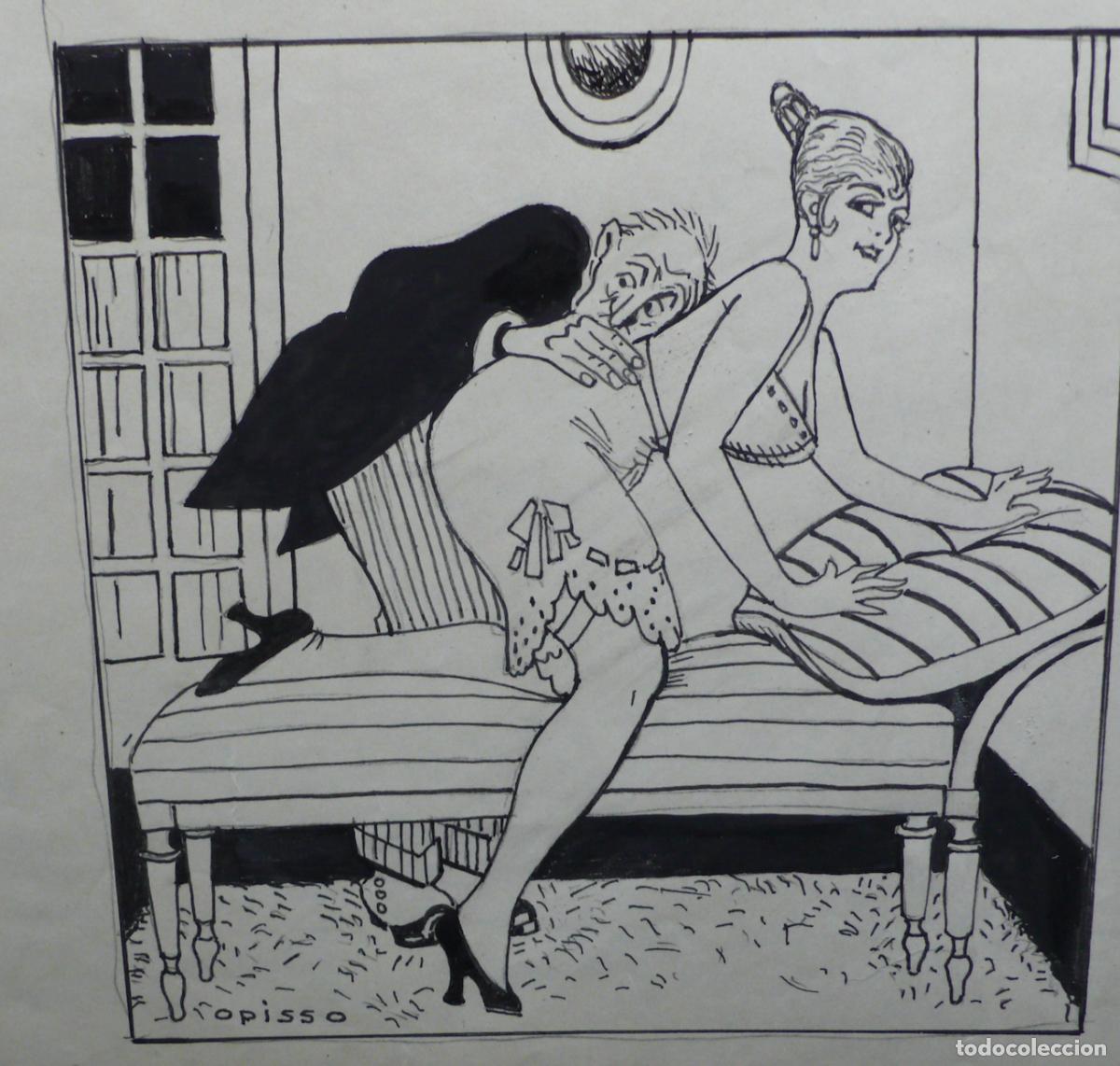 Arte: DIBUJO ORIGINAL TINTA - Foto 2