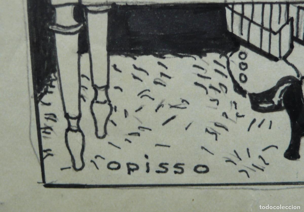 Arte: DIBUJO ORIGINAL TINTA - Foto 3