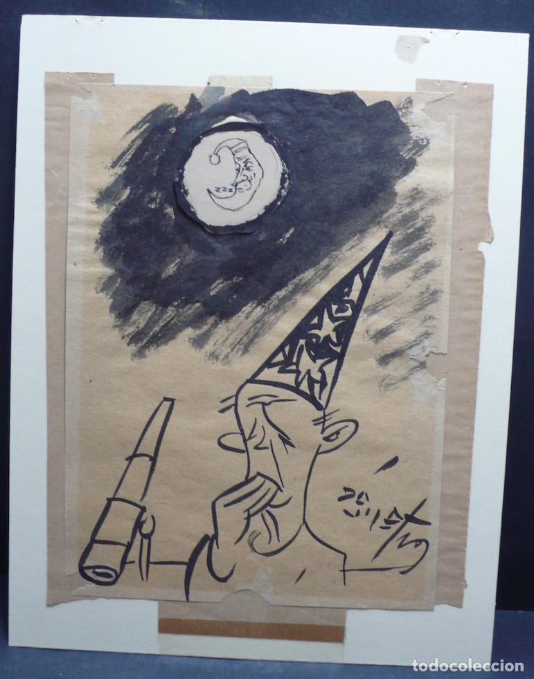 Arte: DIBUJO ORIGINAL TINTA - Foto 1